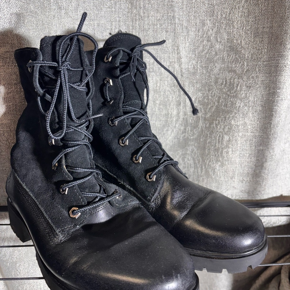 Timberland Black Women's Combat Boots